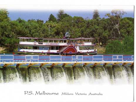 the weir at Mildura
