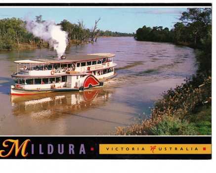 The paddle steamer